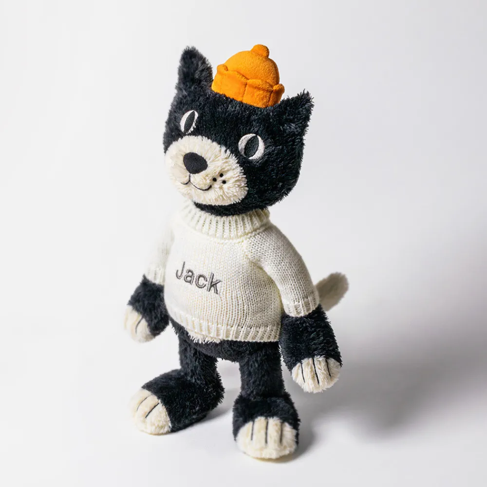 Discount Jack with Personalised Cream Jumper
