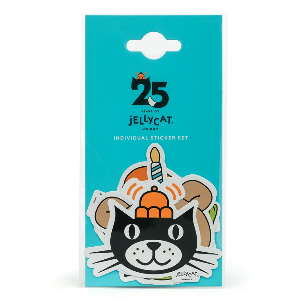Online 25th Anniversary Stickers
