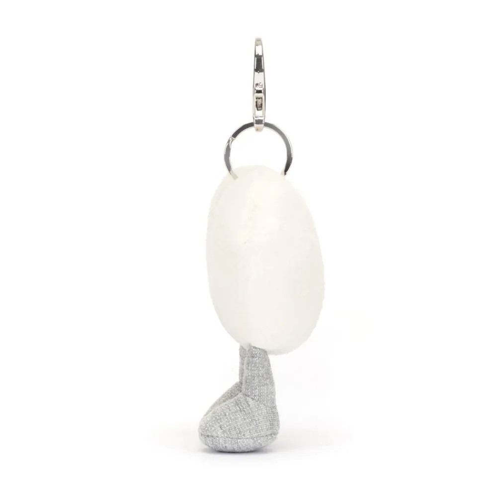 Clearance Amuseables Cream Heart Bag Charm