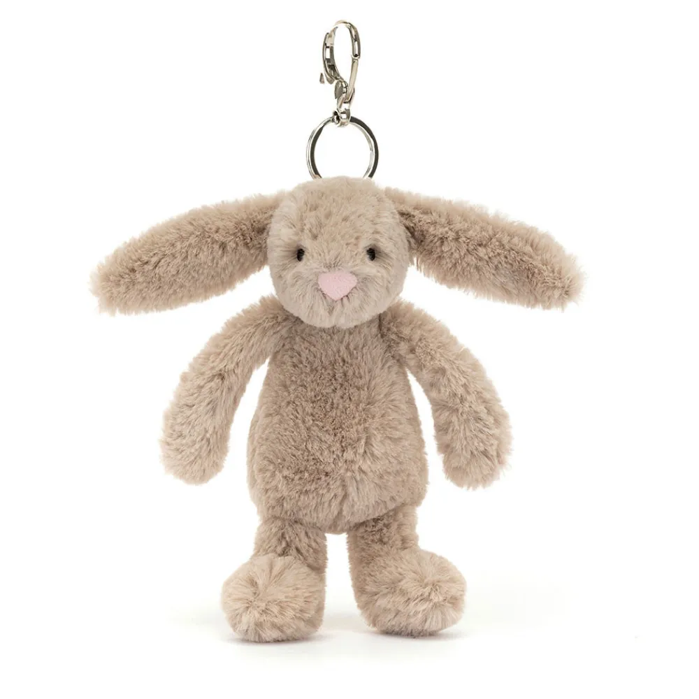 New Bashful Beige Bunny Bag Charm