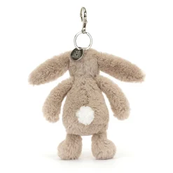 New Bashful Beige Bunny Bag Charm