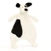 Outlet Bashful Black & Cream Puppy Comforter