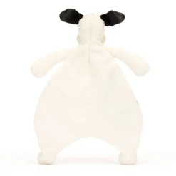 Outlet Bashful Black & Cream Puppy Comforter
