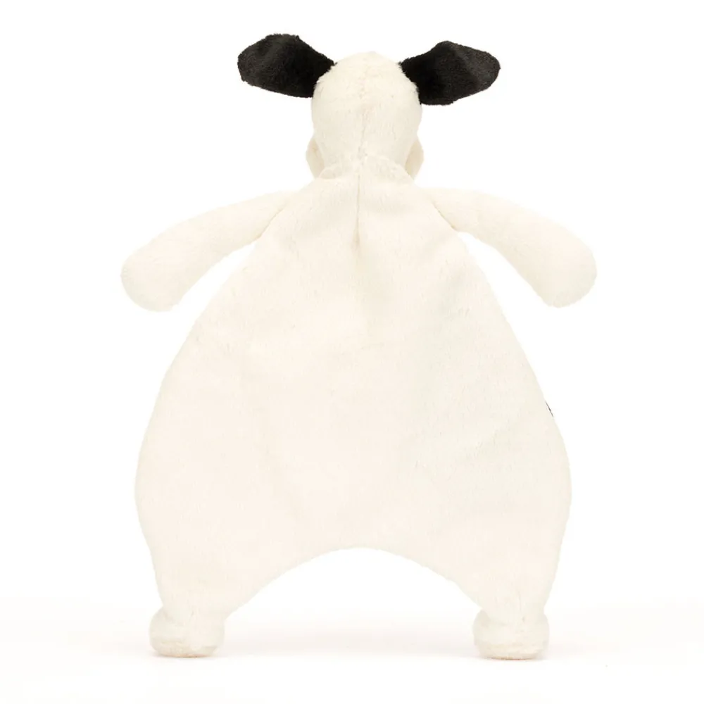 Outlet Bashful Black & Cream Puppy Comforter