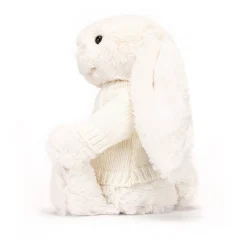 Discount Bashful Cream Bunny with Personalised Cream Jumper