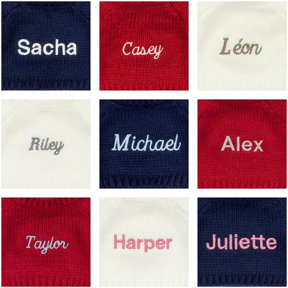 Sale Bashful Luxe Bunny Nimbus with Personalised Red Jumper