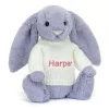 Outlet Bashful Viola Bunny with Personalised Cream Jumper
