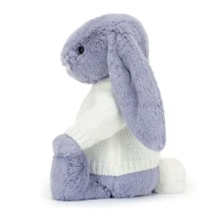 Outlet Bashful Viola Bunny with Personalised Cream Jumper