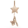 Sale Blossom Bea Beige Bunny Musical Pull