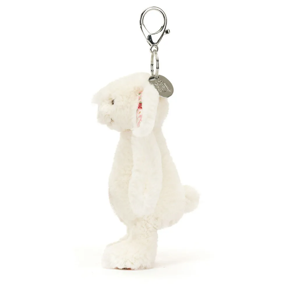 Online Blossom Cream Bunny 'Berry' Bag Charm