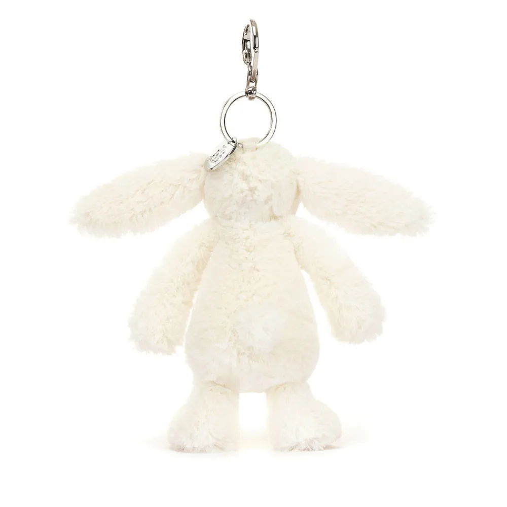 Online Blossom Cream Bunny 'Berry' Bag Charm