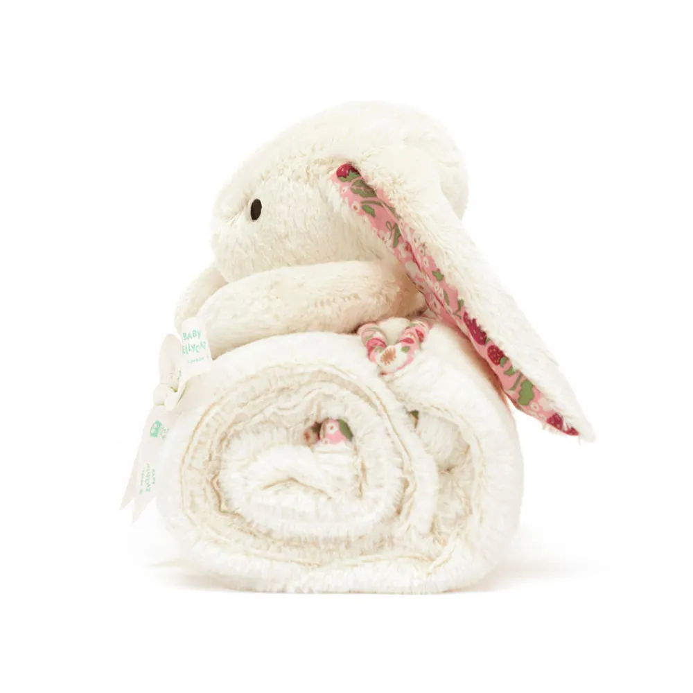 Clearance Blossom Cream Bunny 'Berry' Blankie