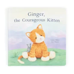 Hot Ginger, the Courageous Kitten Book and Fuddlewuddle Ginger Cat