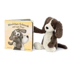 New Hundchen Schnuck Und Sein Papa Buch and Bashful Fudge Puppy Medium
