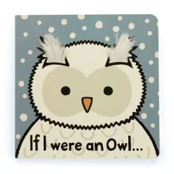 Hot If I Were An Owl Board Book and Bashful Owl Medium