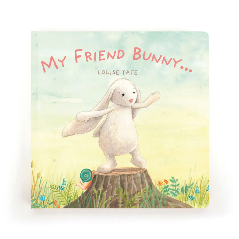 Discount My Friend Bunny Book and Bashful Beige Bunny Medium