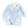 Best Personalised Bashful Blue Bunny Medium