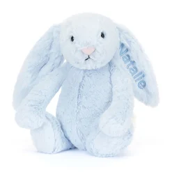 Best Personalised Bashful Blue Bunny Medium