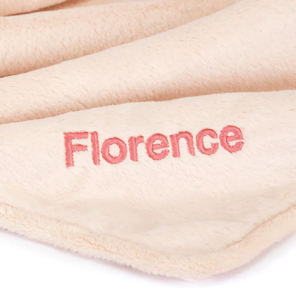 Online Personalised Bashful Blush Bunny Blankie