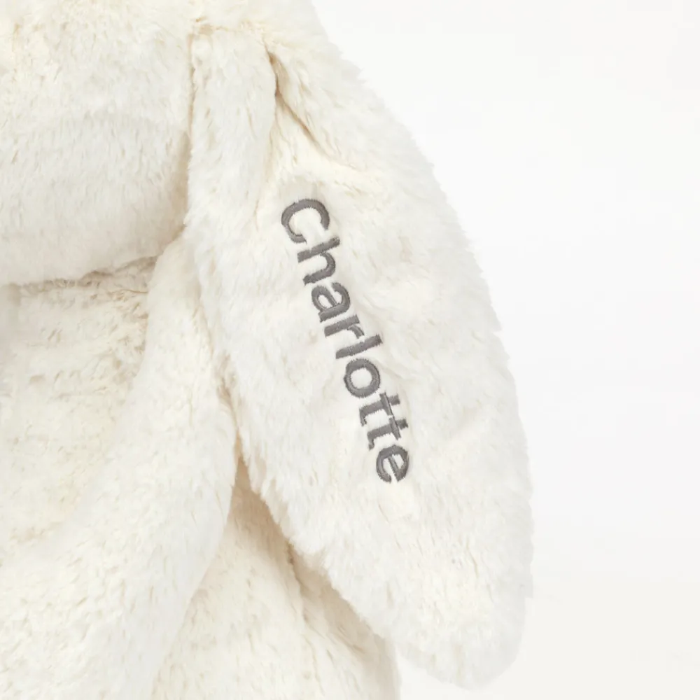 Best Personalised Bashful Cream Bunny Huge