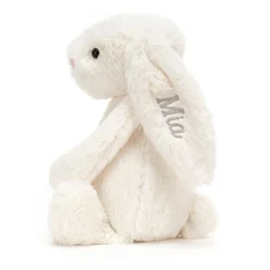 New Personalised Bashful Cream Bunny Medium
