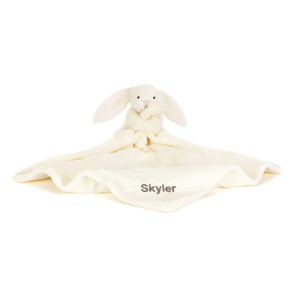 Discount Personalised Bashful Cream Bunny Soother