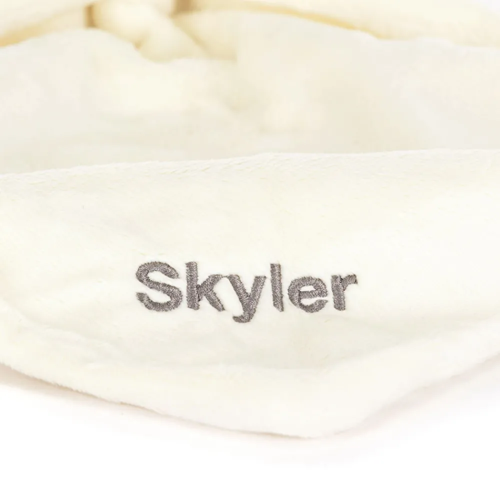 Discount Personalised Bashful Cream Bunny Soother