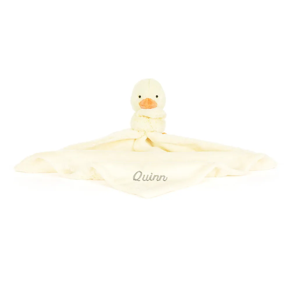 Best Personalised Bashful Duckling Soother