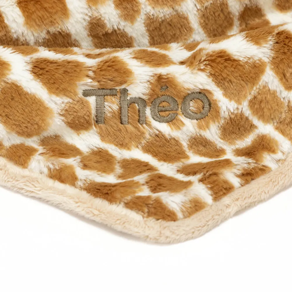 Clearance Personalised Bashful Giraffe Blankie