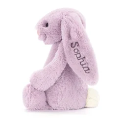 Discount Personalised Bashful Lilac Bunny Medium