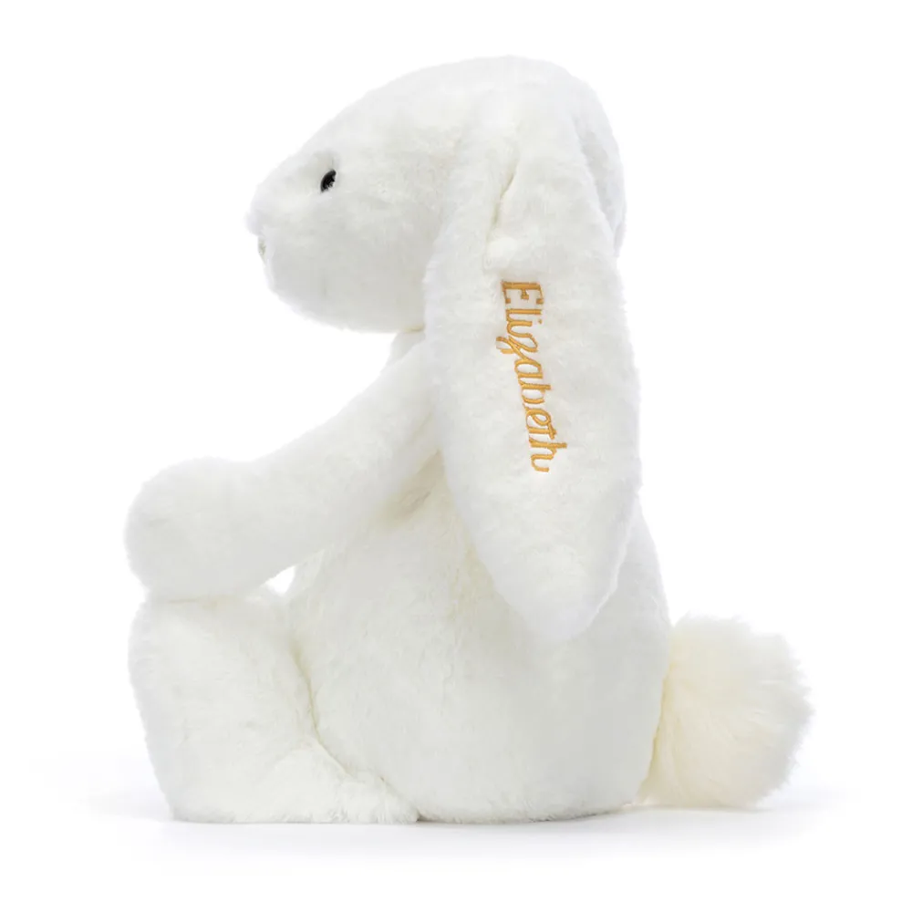 New Personalised Bashful Luxe Bunny Luna Huge