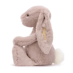 Outlet Personalised Bashful Luxe Bunny Rosa Huge