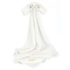 Personalised Bashful Luxe Bunny Luna Blankie