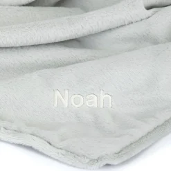 Outlet Personalised Bashful Silver Bunny Blankie