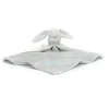 Online Personalised Bashful Silver Bunny Soother
