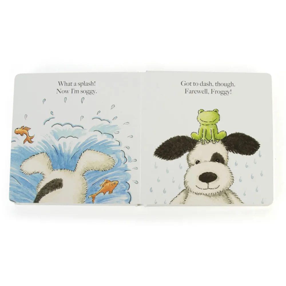 Puppy Makes Mischief Book and Bashful Puppy Medium