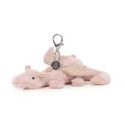 Online Rose Dragon Bag Charm