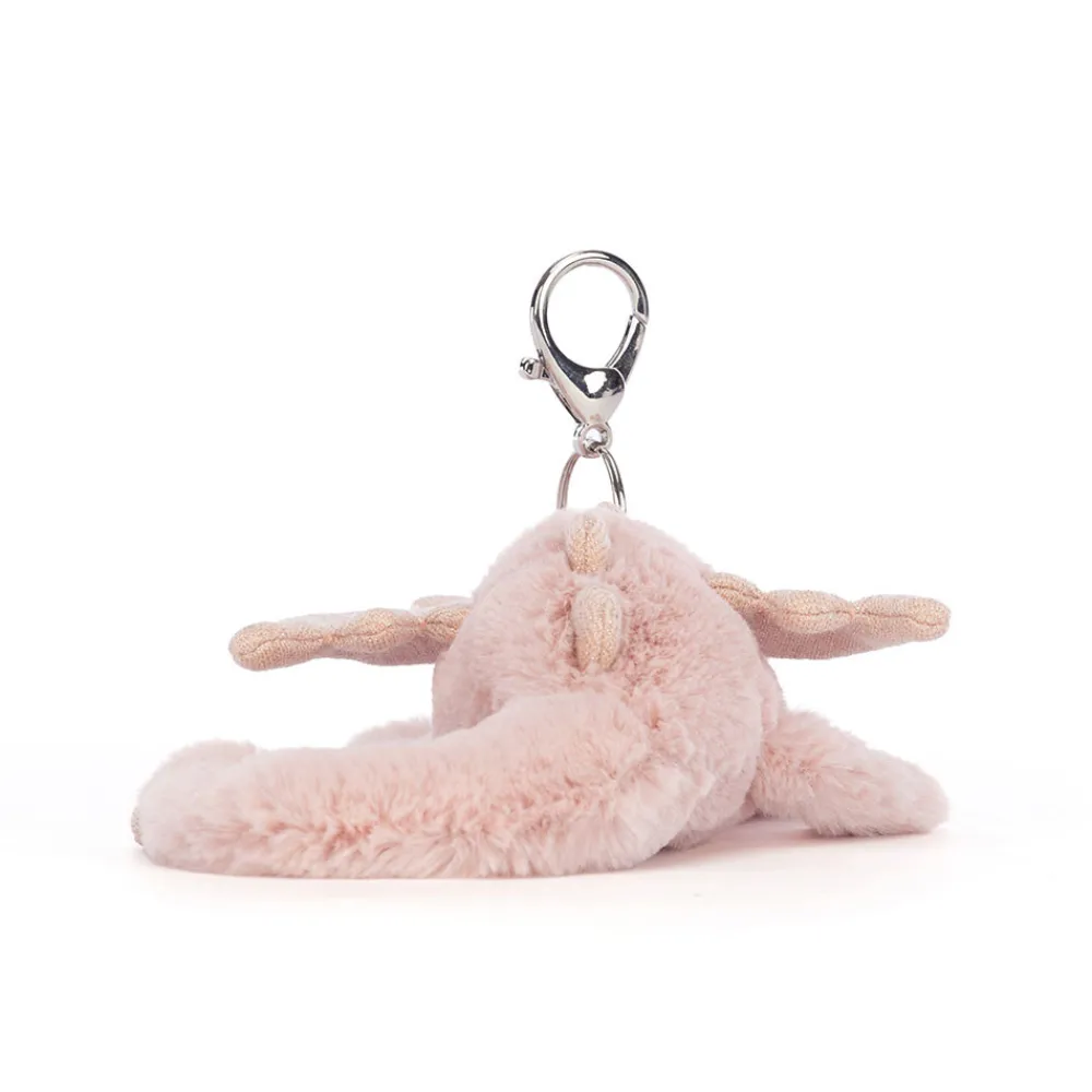Online Rose Dragon Bag Charm
