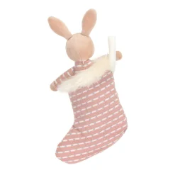 Outlet Shimmer Stocking Bunny