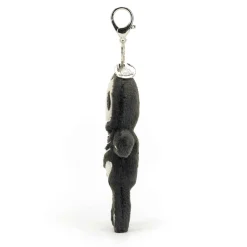 Hot Skeleton Bob Bag Charm