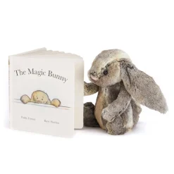 Hot The Magic Bunny Book and Bashful Cottontail Bunny Medium