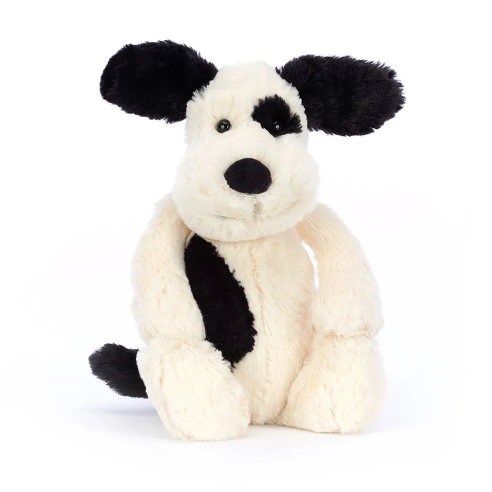 Clearance The Pick of the Sticks Book and Bashful Black & Cream Puppy Medium