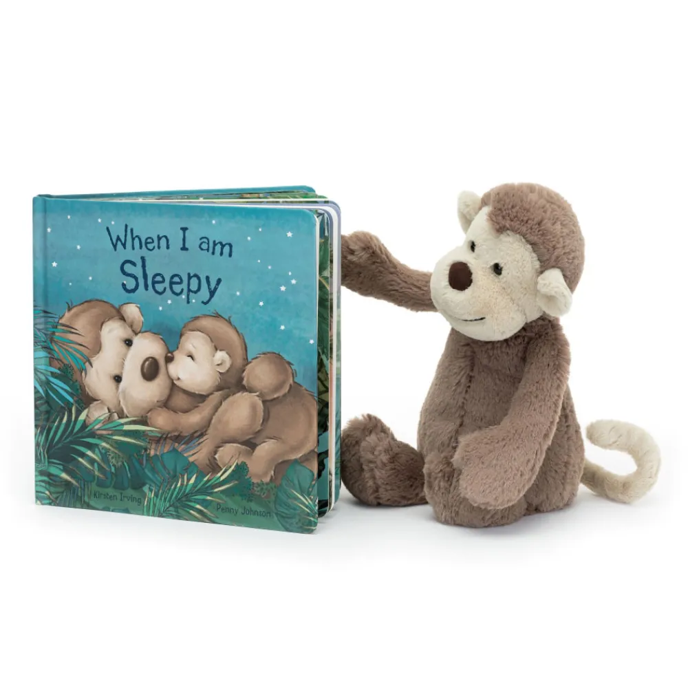 Discount When I Am Sleepy Book and Bashful Monkey Medium