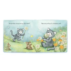 New When I Wonder Book and Bashful Grey Kitty Medium